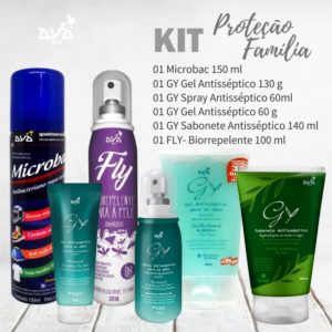 kit 16 proteção Família